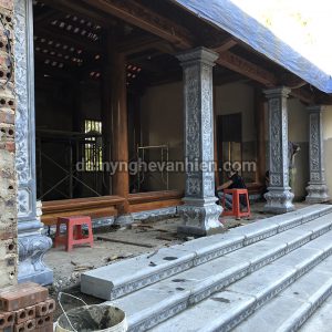 Bậc thềm đá xanh đen 5