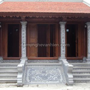 Cột đá vuông - tròn 1