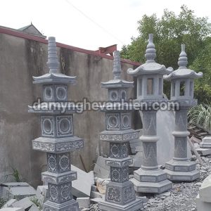 Đèn đá xanh đen 2